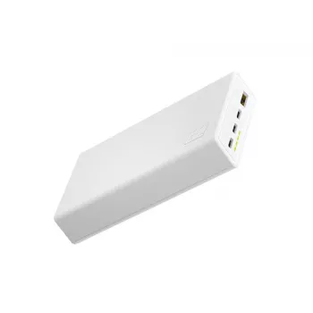 Green Cell Powerbank 20000mAh 22,5W Biały PowerPlay20s 3x USB-C PD QC 3.0