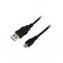 LogiLink USB A do Micro USB B Kabel 5m, USB 2.0, Czarny