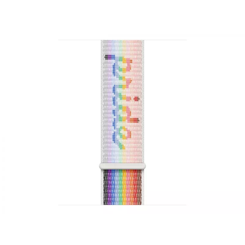 Apple MGXU4ZM/A Opaska do smartwatcha Pride Edition, nylon, wielokolorowa