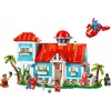 LEGO Disney 43268 Domek na plaży — modułowa konstrukcja domu, 834 elementy, 5 minifigurek, wiek 9+