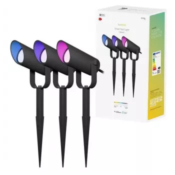 Inteligentny reflektor świetlny Hombli HBSK-0100 Bluetooth 6 W Czarny