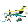 LEGO City Samolot Ratunkowy 60465 – mały zestaw konstrukcyjny samolotu ratunkowego, 403 elementy, 4 minifigurki, wiek 6+