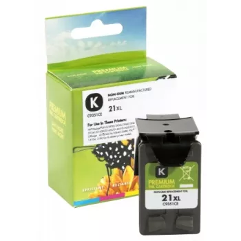 Static Control Kompatybilny Hewlett-Packard 21XL (C9351CE) Czarny, 475 szt.