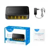 Przełącznik sieciowy Cudy FS105D — 5-portowy Fast Ethernet 10/100, przełączanie 1 Gbit/s, czarny