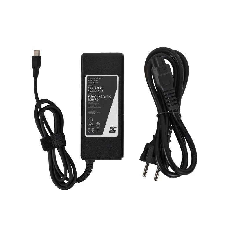 Green Cell AD139P zasilacz/inverter Universal 90 W Czarny