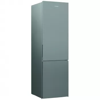 INDESIT INKS 1401 S4E | Klasa efektywności energetycznej E | Wolnostojąca | Combi | Wysokość 202.5 cm | Pojemność netto chłodziarki 266 L | Pojemność netto zamrażarki 120 L | 38 dB | Srebrny