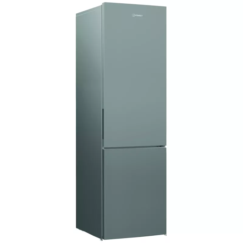 INDESIT INKS 1401 S4E | Klasa efektywności energetycznej E | Wolnostojąca | Combi | Wysokość 202.5 cm | Pojemność netto chłodziarki 266 L | Pojemność netto zamrażarki 120 L | 38 dB | Srebrny