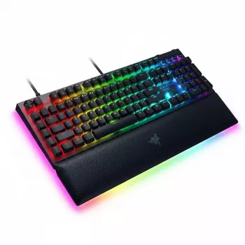 Klawiatura mechaniczna Razer CzarnyWidow V4 Tenkeyless Hot-Swap z przełącznikami pomarańczowy