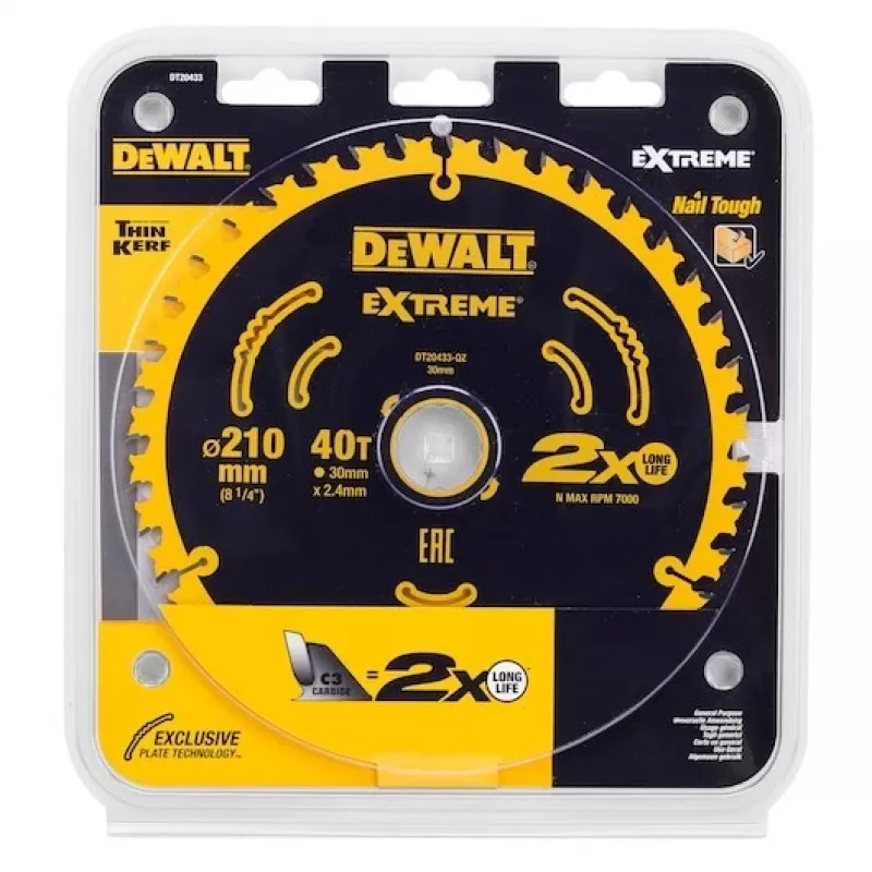 Tarcza do piły tarczowej DeWALT DT20433-QZ 1 szt.