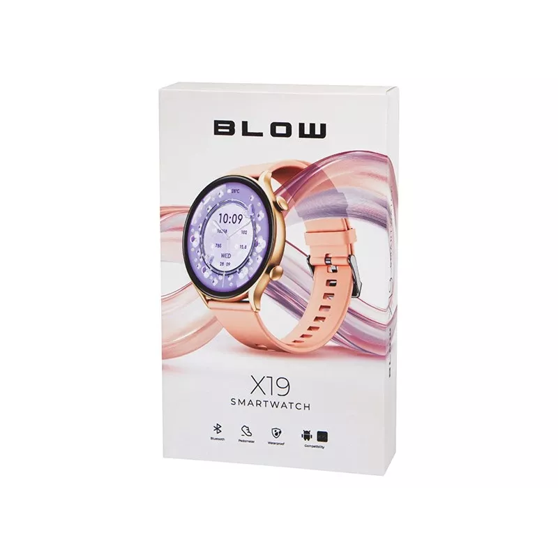 Smartwatch BLOW X19 Bluetooth Pink