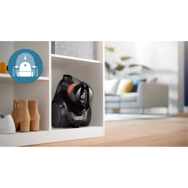 Philips serii 1000 XB1142/10 odkurzacz 1,3 l odkurzacz cylindryczny suchy 800 W bezworkowy
