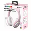 Zestaw słuchawkowy Subsonic Spectra LED Gaming Headset Sweety Pink