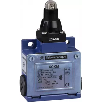 Schneider Electric XCKM102H29 Przełącznik elektryczny Wyłącznik krańcowy 2P Niebieski (XCKM102H29)