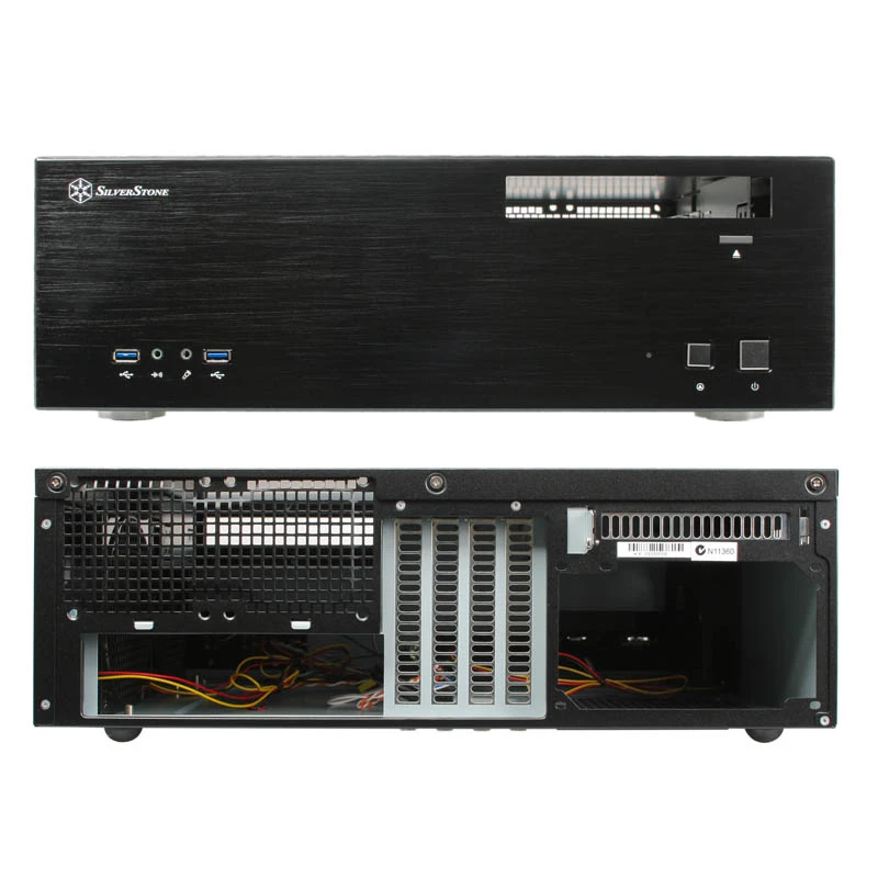 SilverStone SST-GD04B USB 3.0 Grandia Desktop - czarny