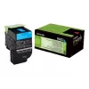 Lexmark 702C R kaseta z tonerem 1 szt. Oryginalny cyjan