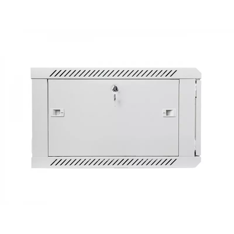 Szafa instalacyjna ścienna Lanberg 19'' 6U 600x600mm szara (drzwi szklane)