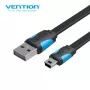 Kabel Vention VAS-A14-B200 USB 2.0 A męski - USB 2.0 B Mini męski, 2 m