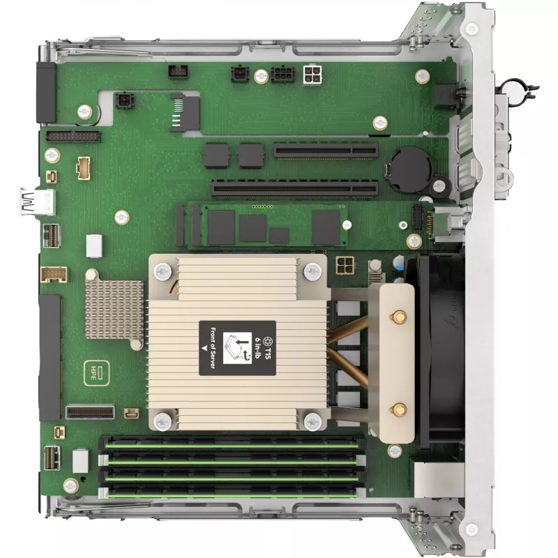 HPE ProLiant MicroServer Gen11 E-2434 4c 32GB-U 4LFF-NHP 2x4TB HDD 180W External PS EMEA Cmp Mod Svr