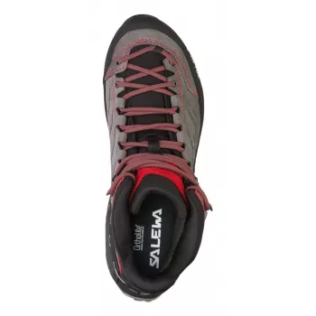 Salewa MTN Trainer Mid GTX Męskie Dla Dorosłych Charcoal, Szary, Czerwony