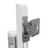 Uchwyt do monitora Ergotron 98-029 68.6 cm (27 cali) Metaliczny Biały Biurkowy