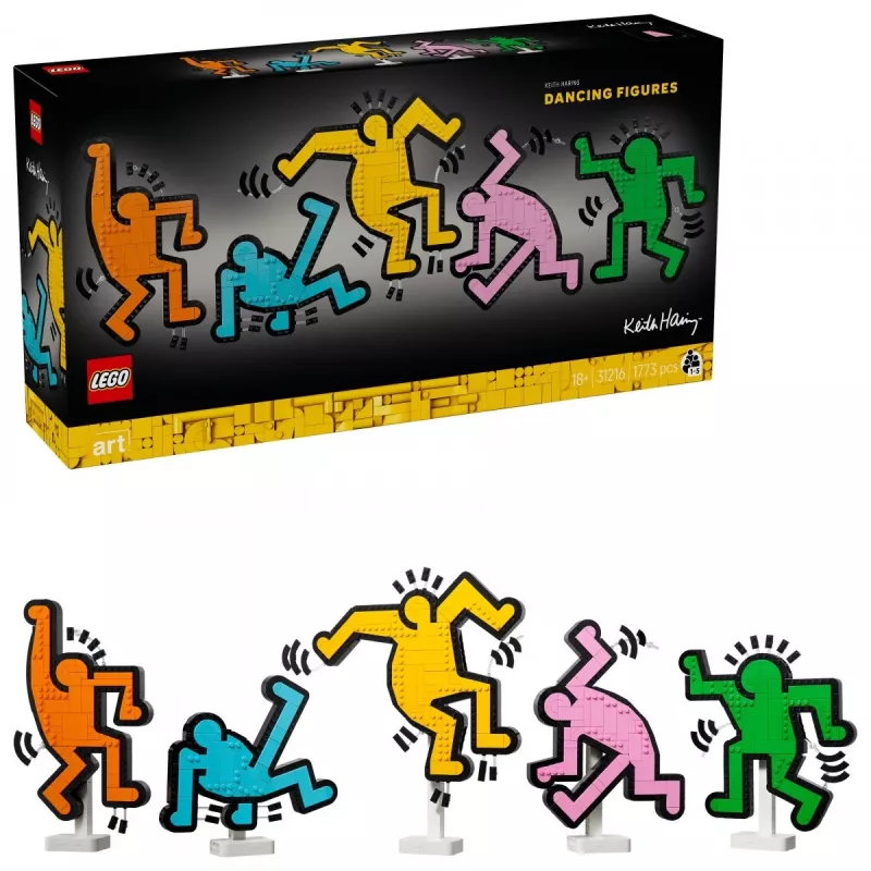 LEGO ART 31216 Keith Haring - Tańczące Postacie