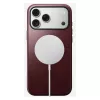 Pokrowiec skórzany Nomad Modern dla iPhone 17 Pro Max (6,9 cala) — Burgundy, skóra+TPU+PC