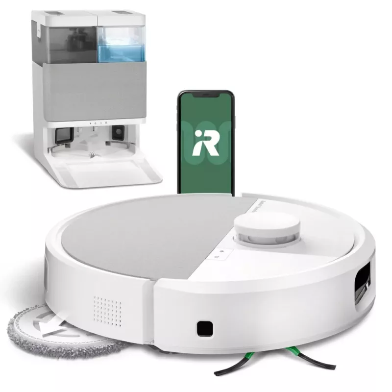 iRobot Roomba Plus 505 Combo Robot + AutoWash Dock Biały