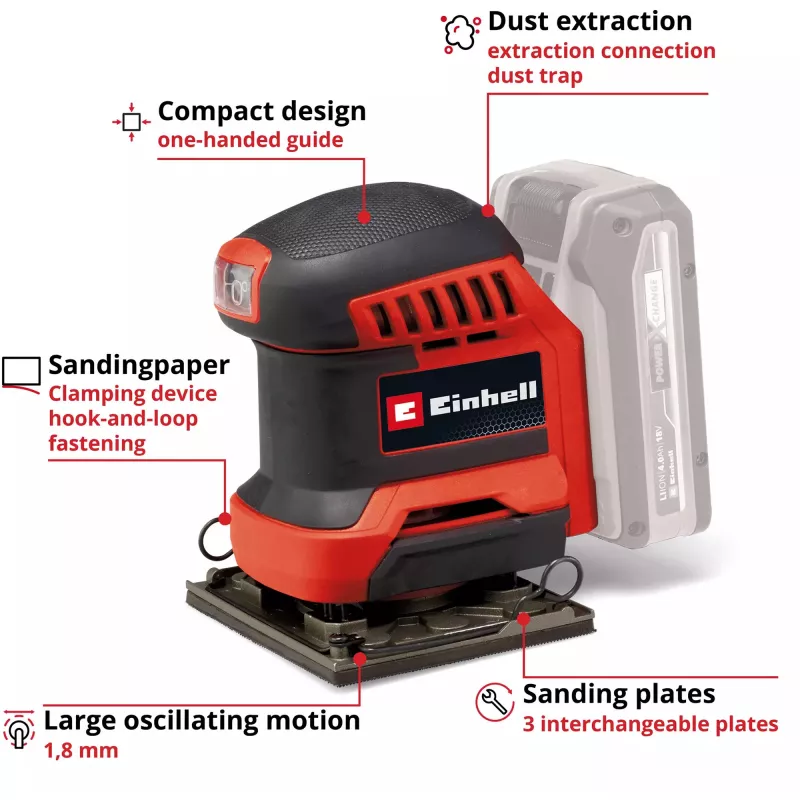 Einhell 4460730 Bateria Czarna