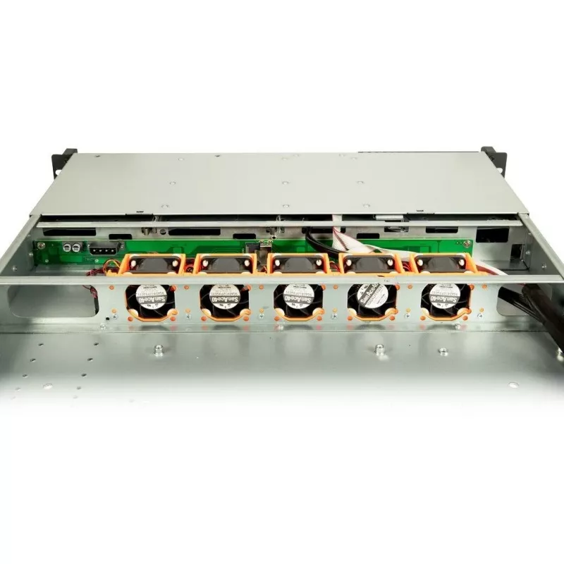 Inter-Tech IPC 1U-1404 Rack czarny, stal nierdzewna