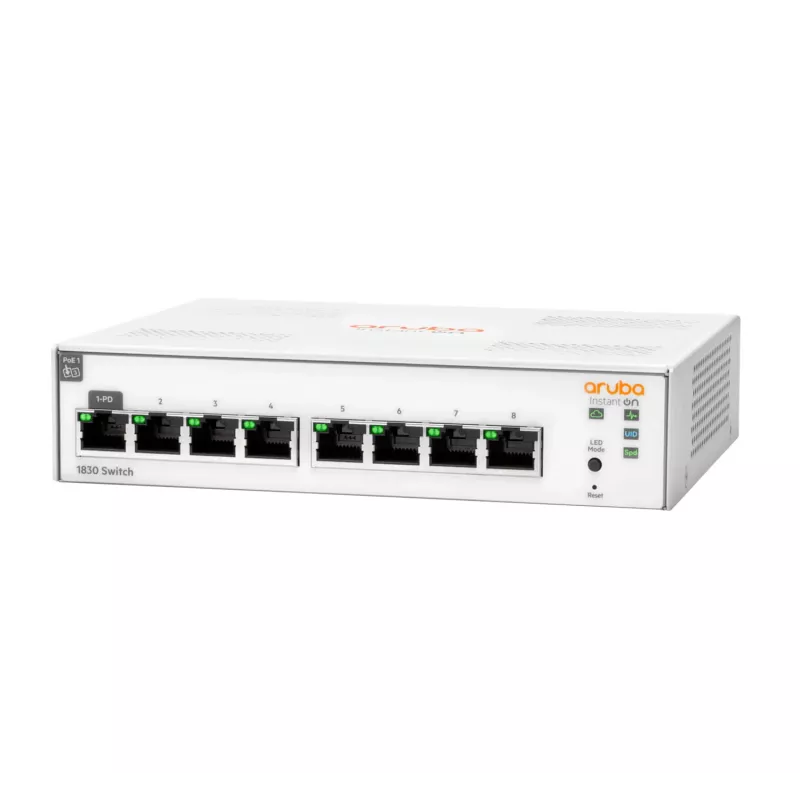 HPE Aruba Networking Aruba Instant On 1830 8G Zarządzalny Przełącznik Gigabit Ethernet L2