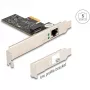 DeLOCK PCI Express x1 Card 81260 1 x RJ45 5 Gigabit LAN RTL8126