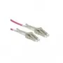 ROLINE - Kabel sieciowy - LC Multi-Mode (M) - LC Multi-Mode (M) - 3 m - światłowodowy - 50/125 mikrometra - OM4 - fioletowy (21.15.8873)