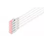 Kabel sieciowy Digitus CAT 6 U/FTP cienki patch cord RJ-45 Cat6 10m szary