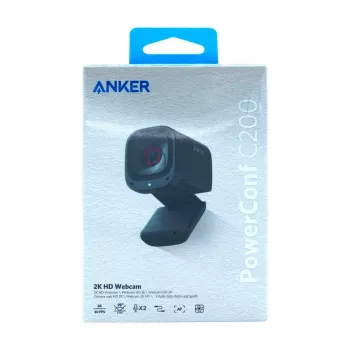 Kamera internetowa Anker A3369011 2048 x 1080 pikseli USB czarna