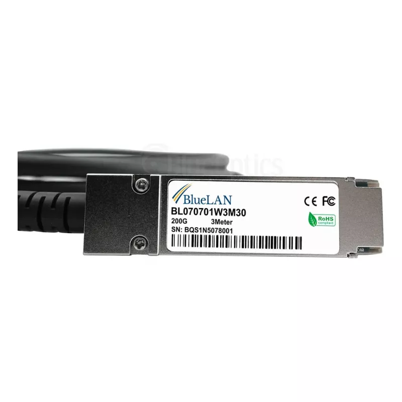 Kabel DAC BlueOptics CBL-NTWK-0956-QSFP56-3-BL 3m QSFP56