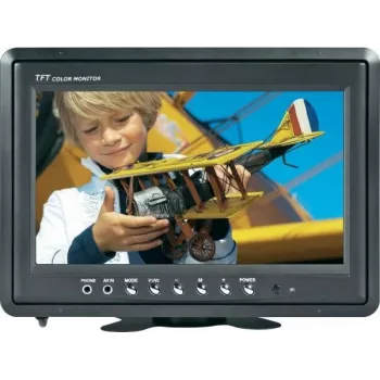 Monitor LCD Renkforce T-900B 9-calowy (22,9 cm) – kompaktowy wyświetlacz do telewizji przemysłowej i systemów wbudowanych