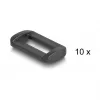 Taśma DeLOCK na rzep 3 m x 20 mm, czarna, nylon