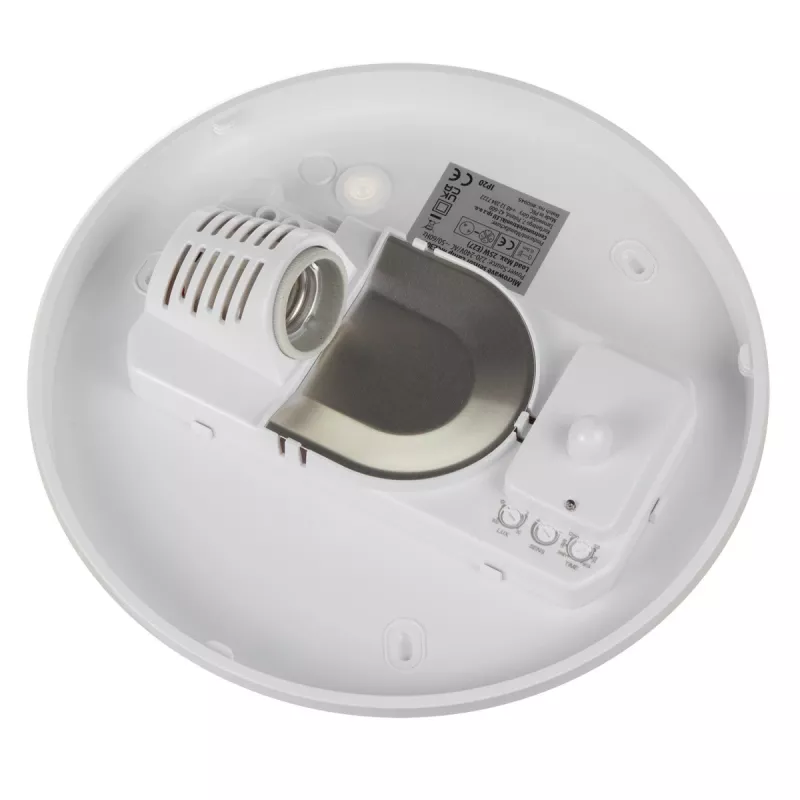 Lampa sufitowa MACLEAN MCE309 z mikrofalowym czujnikiem ruchu — sufitowa oprawa oświetleniowa