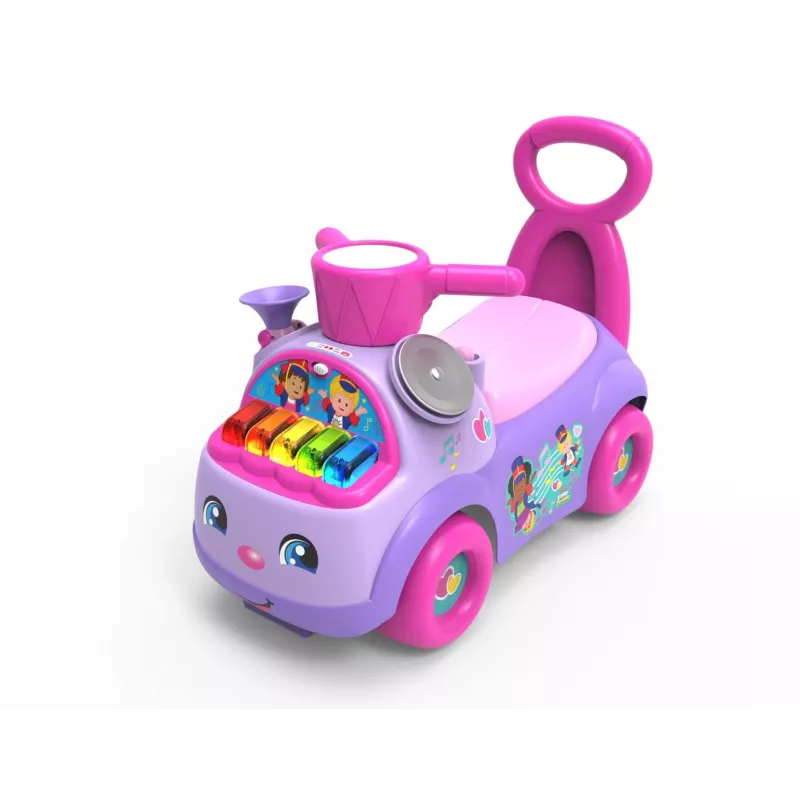 Ride On Fisher Price Musical Parade fioletowy