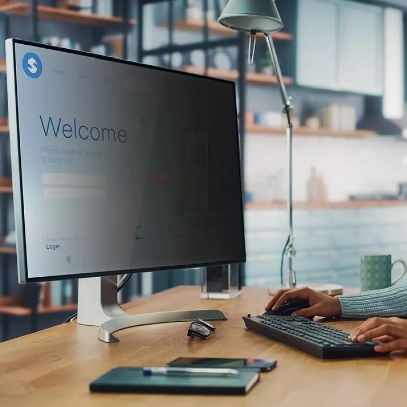 Filtr prywatyzujący Qoltec 51060 do monitora 61 cm (24 cale)