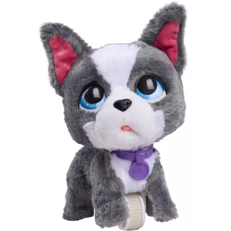 furReal Walk-a-Lots Buldog francuski, figurka do zabawy