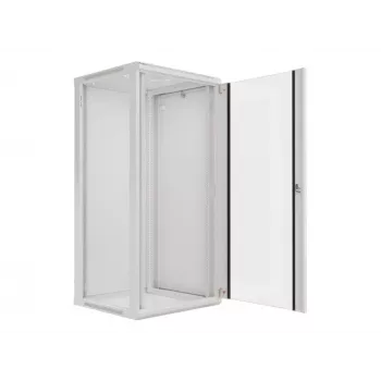 Szafa rackowa wisząca Lanberg 19'' 27U 600x600mm szara (drzwi szklane)