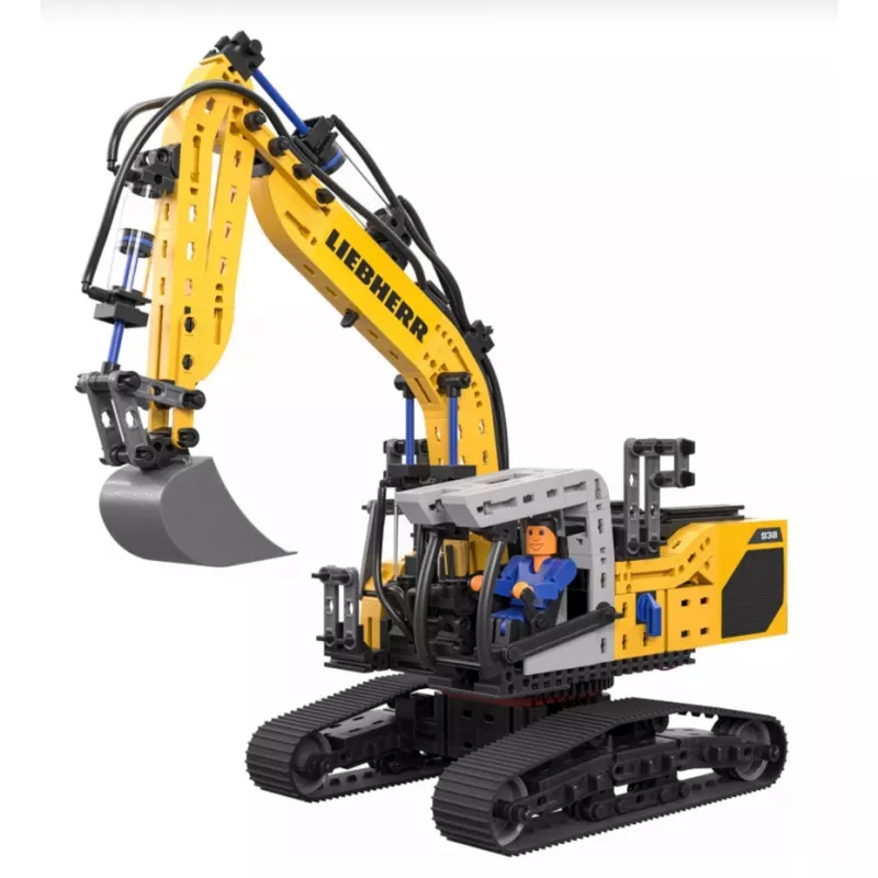 Koparka pneumatyczna Liebherr R 938, zabawka konstrukcyjna