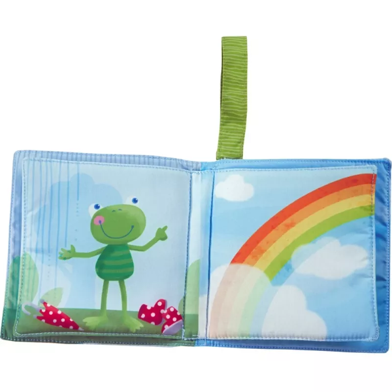 Stoffbuch Regenbogenwelt, Learning Book