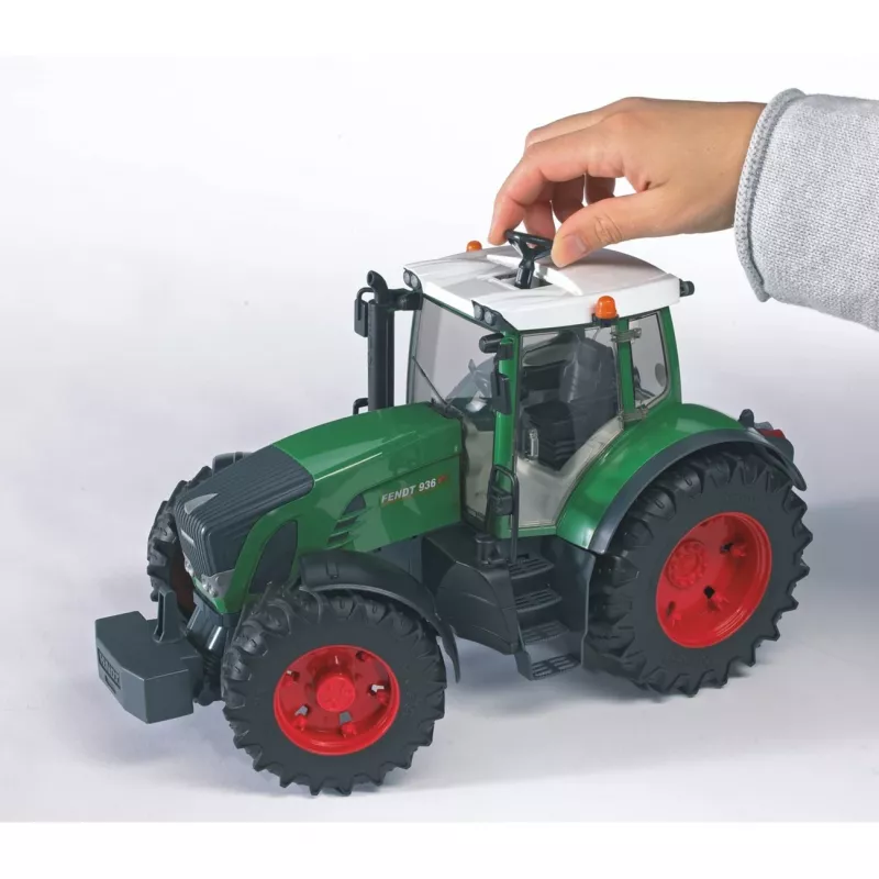 Ciągnik-zabawka BRUDER Fendt 936 Vario, tworzywo ABS, wielokolorowy, dla dzieci od 3 lat