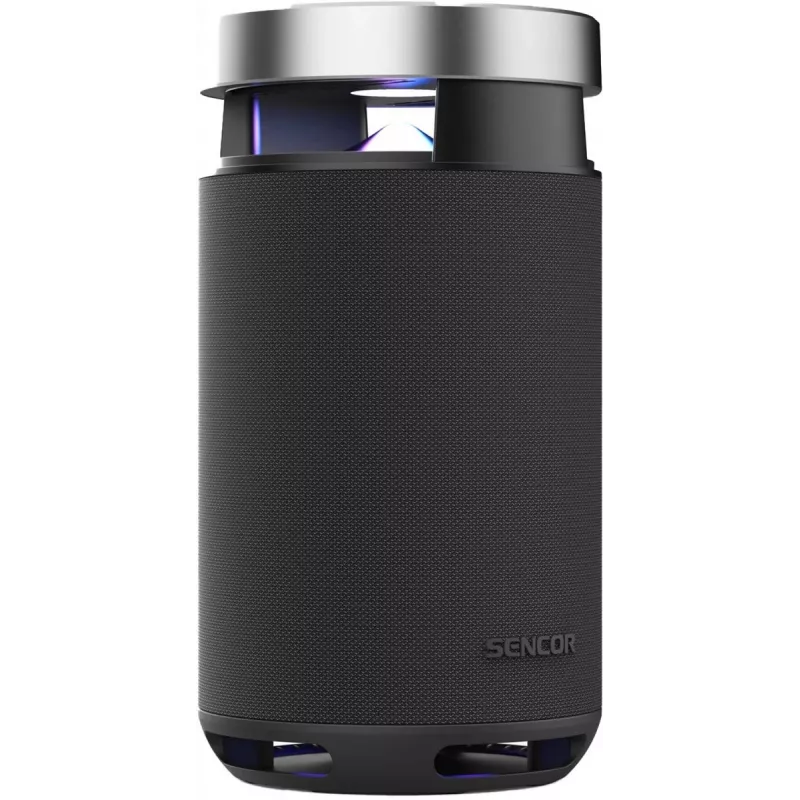 Przenośny głośnik Bluetooth SENCOR Resonex Lounge 130W, wodoodporny IPX7, TWS, oświetlenie LED
