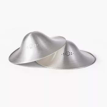 Momcozy 999 Srebrna Osłonka Laktacyjna 55MM 2 Szt. L