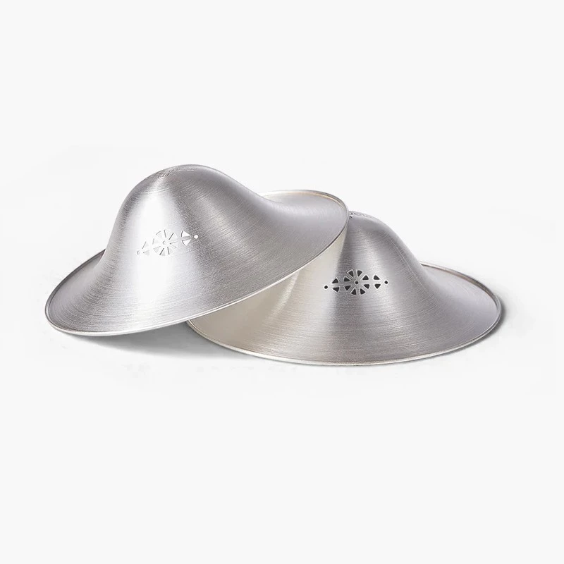Momcozy 999 Srebrna Osłonka Laktacyjna 55MM 2 Szt. L