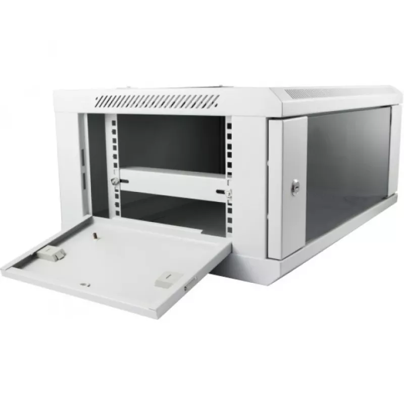 Szafa wisząca ALLNET ALL-SMC6412GRAU 12U, udźwig 50 kg, zamek na klucz, szara