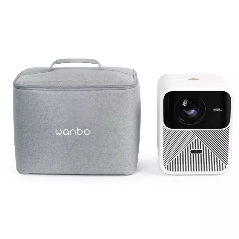 Torba do projektora WANBO dla Mozart 1 Pro / DaVinci 1 Pro — szara ochronna torba transportowa